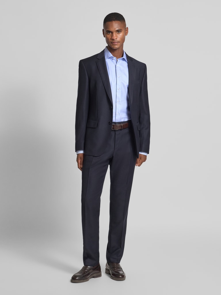 Stenstroms Regular Fit Business-Hemd mit Kentkragen Modell 'cuff' (bleu ...