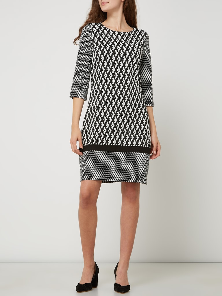 Taifun Kleid mit grafischem Muster (black) online kaufen