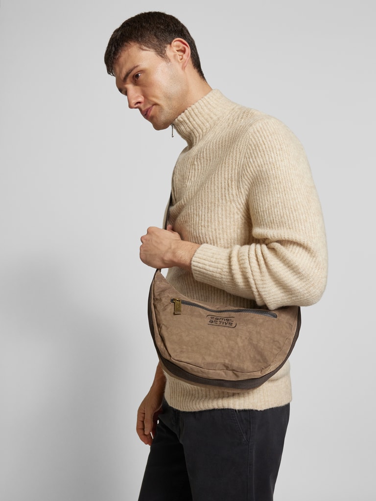 camel active Schoudertas in leerlook in zwart online kopen | P&C