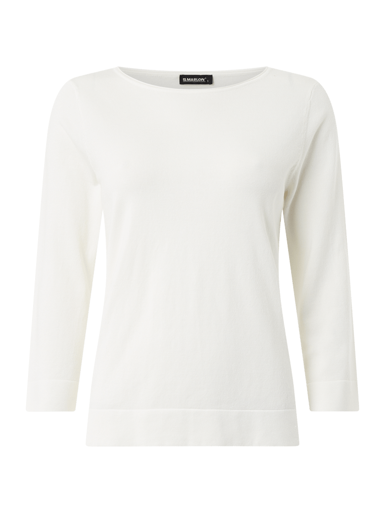 Weihnachts Tunika Damen 3/4 Arm - Festliche Viskose Bluse