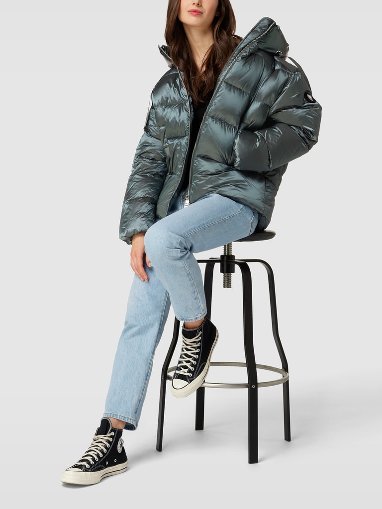 MOS MOSH Daunenjacke mit Kapuze Modell 'Lilou' (mint) online kaufen