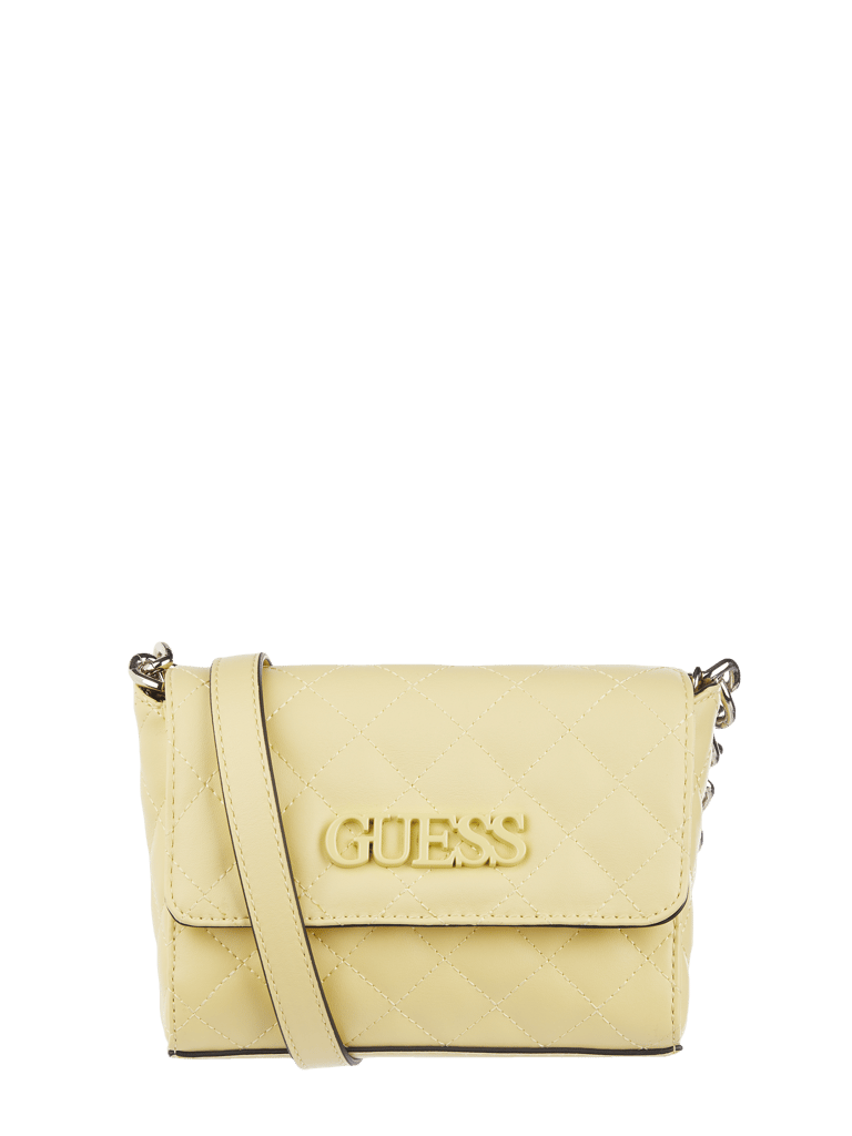 Guess Crossbody Bag mit Steppnähten (pastellgelb) online kaufen