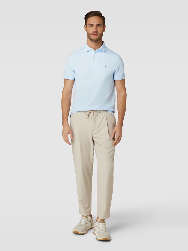 Tommy Hilfiger Slim Fit Polo Blau XL