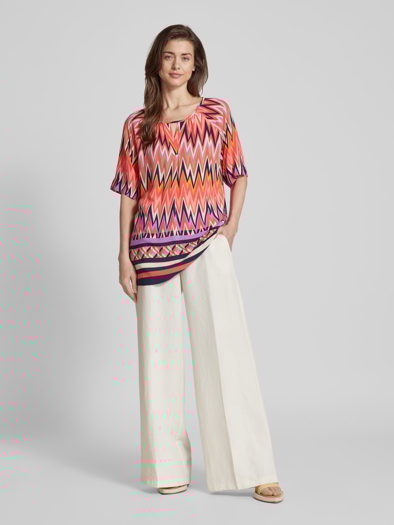 Betty Barclay Blouse met druppelvormige hals in rood online kopen | P&C