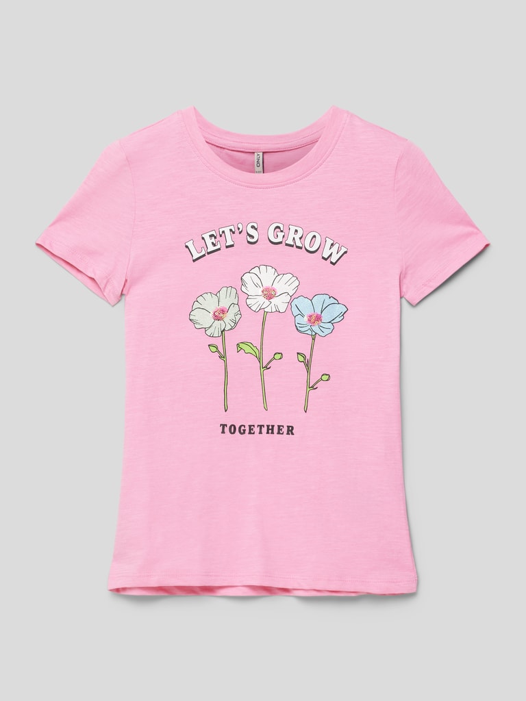 Flora Print Pocket Tee 600079066kha main image 1