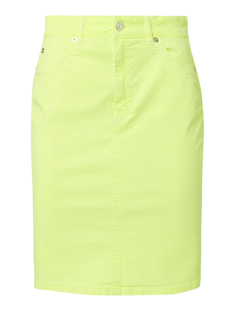 Marc Cain Jeansrock mit StretchAnteil (neon gelb) online kaufen
