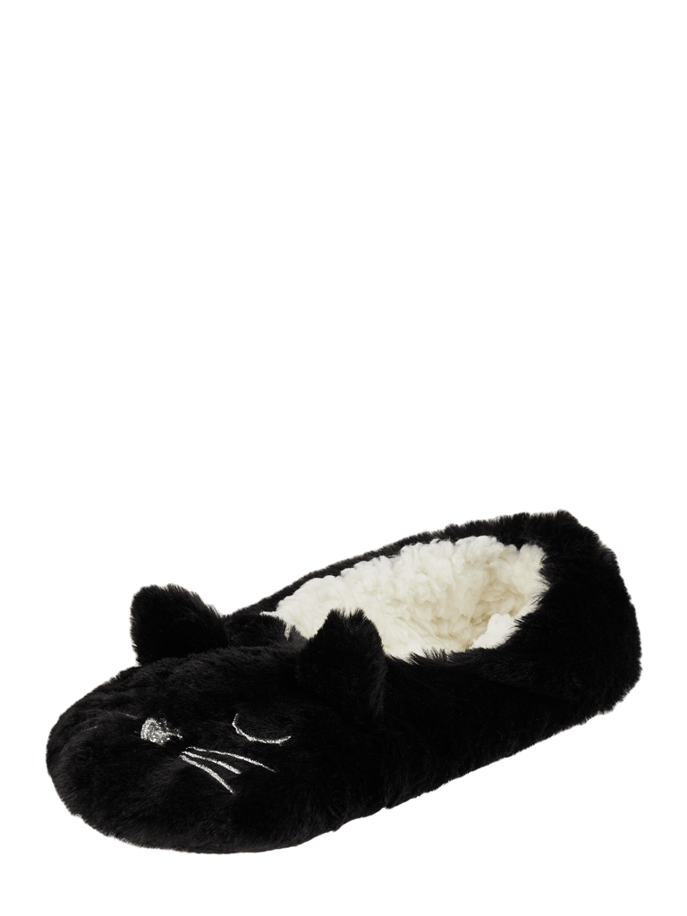 CAPELLI NEW YORK Hausschuhe mit Teddyfutter (black) online kaufen