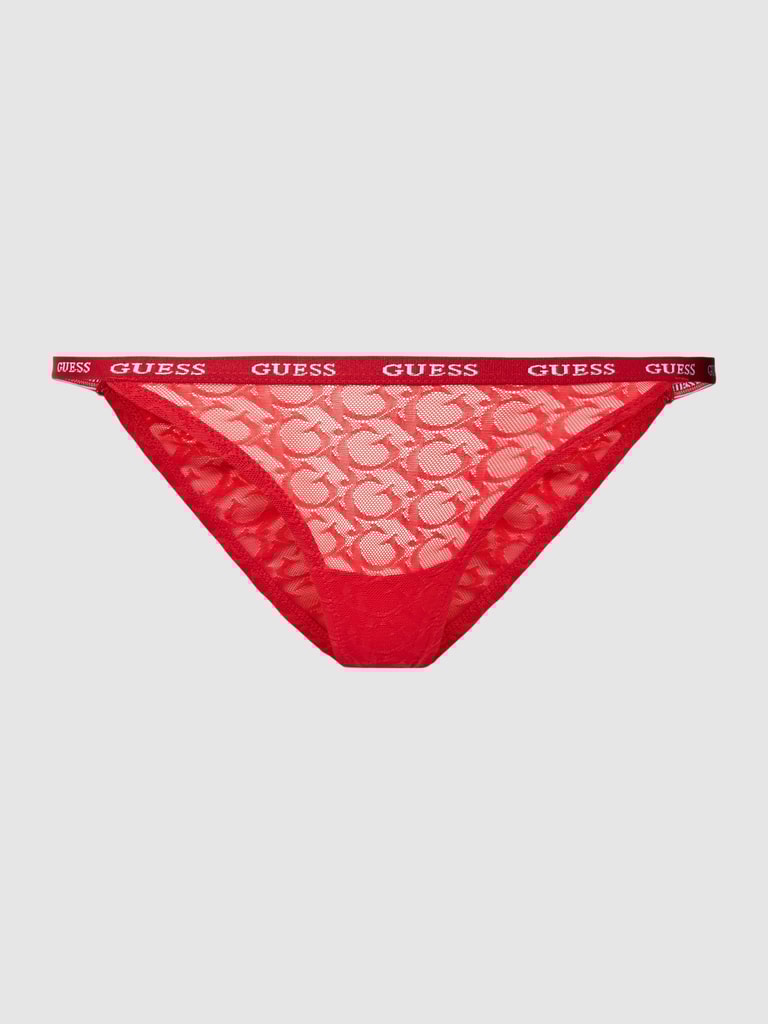 GuessString in semitransparentem Design Modell 'EDYTHA' in rot GuessString in semitransparentem Design Modell 'EDYTHA' in rot