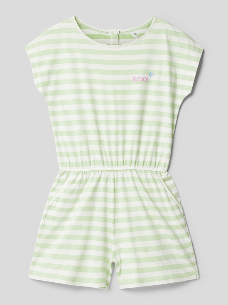Roxy Turn Up The Sun Mädchen Jumpsuit In Grün Kaufen
