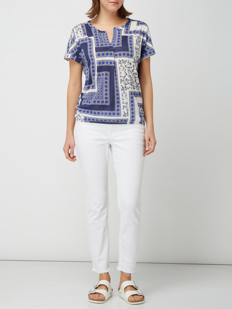 Marc O'Polo Shirt mit Mustermix (marine) online kaufen