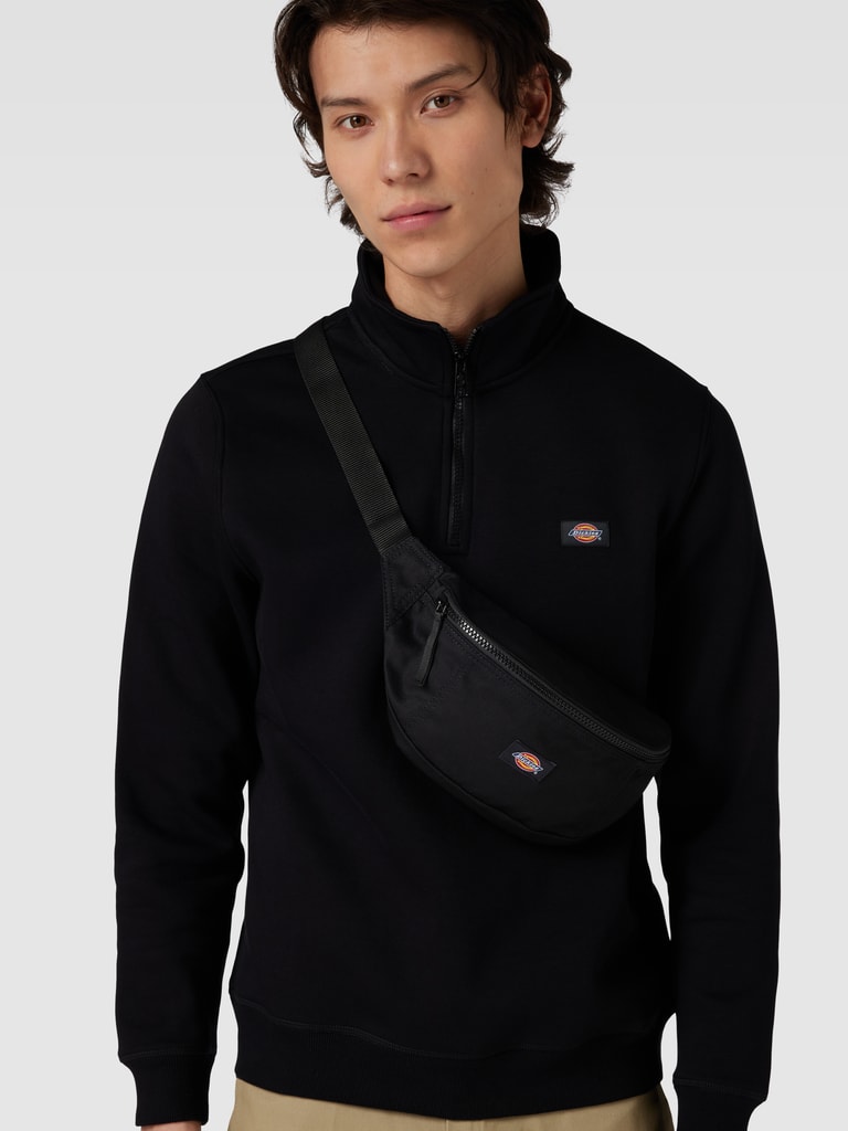 Dickies Bauchtasche mit Label-Patch Modell 'BLANCHARD' (black) online