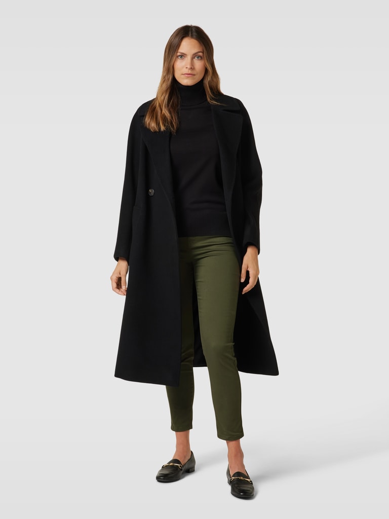 Christian Berg Woman Slim Fit Hose im 5-Pocket-Design (khaki 