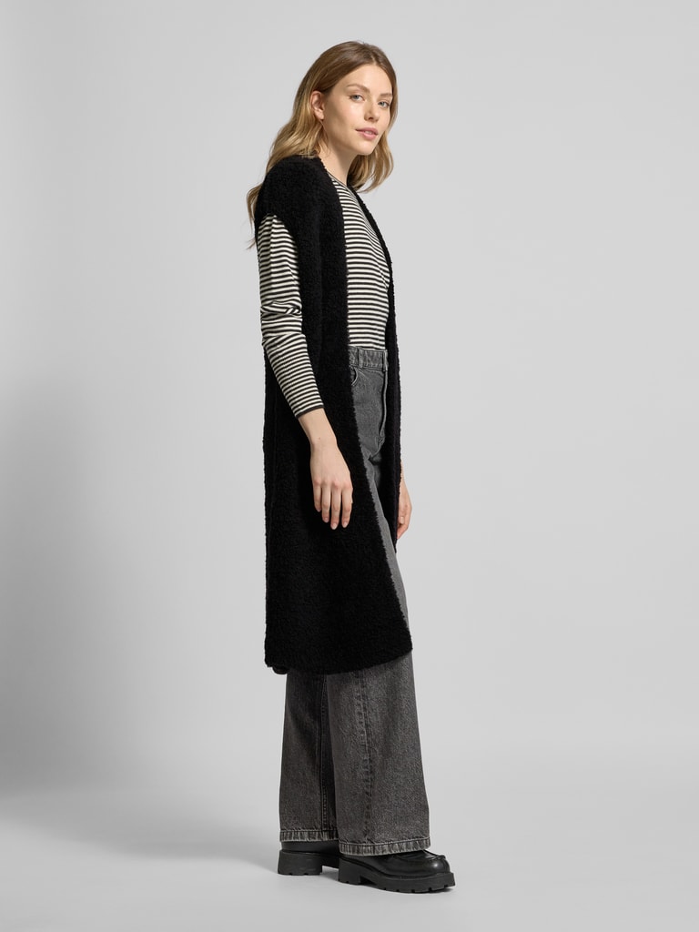 Marc O Boucle Weste Damen Marc O'Polo Relaxed Fit Strickweste