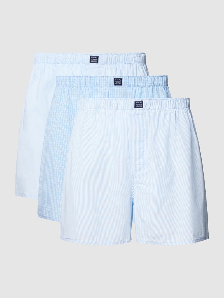 Bugatti Herren Boxershorts 3er Pack | Comfort Pants Ohne Eingriff - 95% Baumwolle