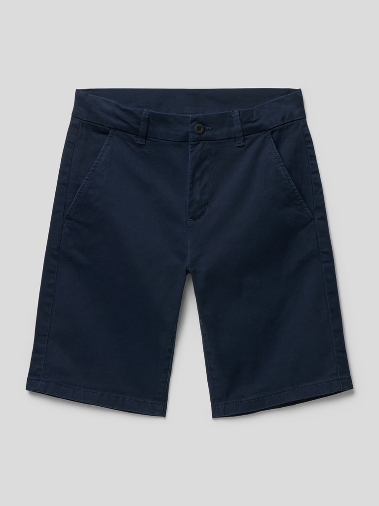 Tom Tailor Stretch Slim Chino Shorts mit Gürtel (1044707