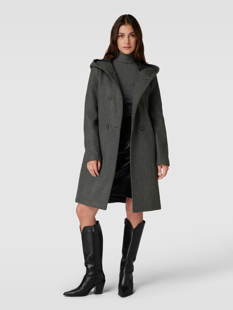 Grauer Mantel Mantel Grau Grauer Mantel Wollmantel Damen Winter