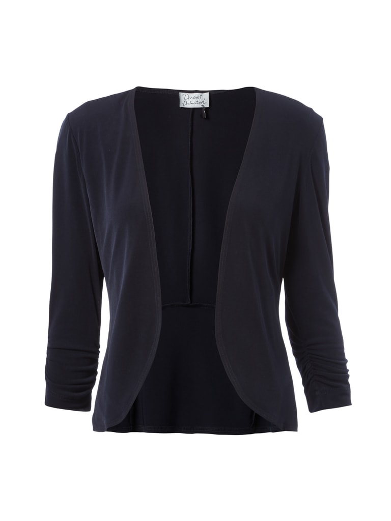 Dresses Unlimited Jäckchen mit gerafften Bündchen (dunkelblau) online