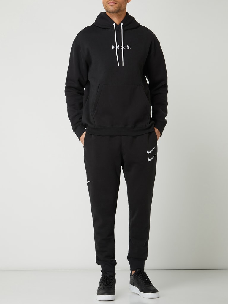 Nike Hoodie met geborduurd logo in zwart online kopen | P&C