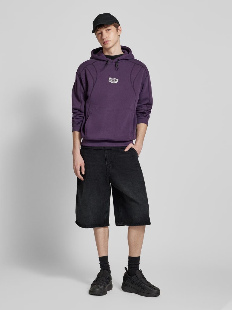Baggy Fit Pleated Front Shorts