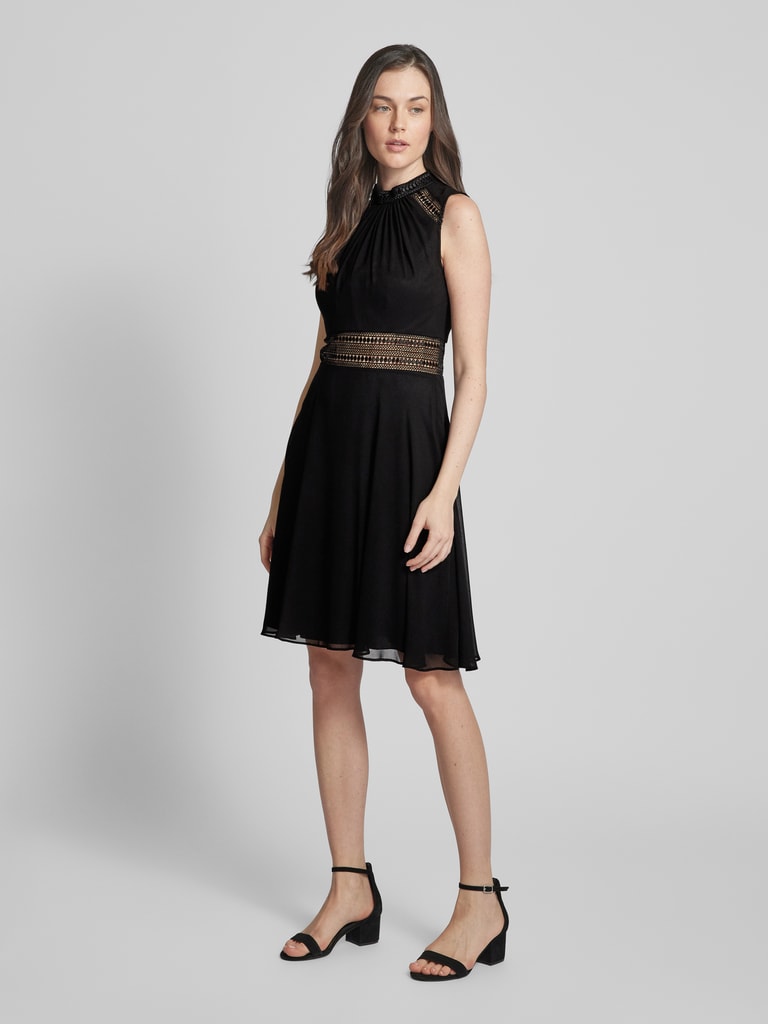 Halloween Kleid Damen Mit Knochenmuster - Ärmelloses Partykleid Für Kostümpartys