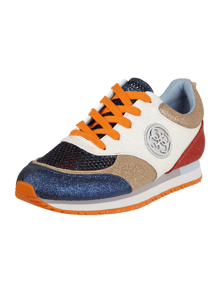 Guess Sneaker mit GlitterEffekt (blau) online kaufen