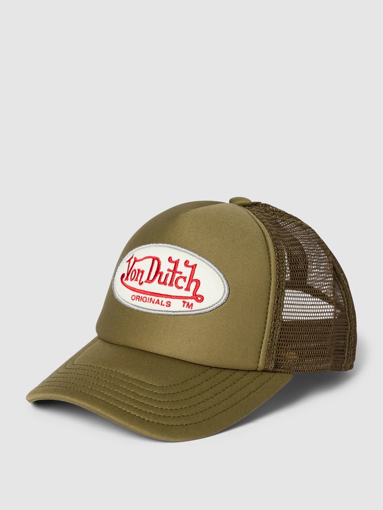 Von Dutch Cap mit Label-Patch Modell 'TAMPA' (khaki) online kaufen