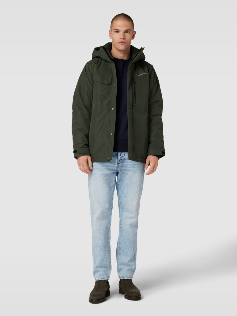 DidriksonsJacke mit Label-Details Modell 'STEFAN' in olivgrün DidriksonsJacke mit Label-Details Modell 'STEFAN' in olivgrün