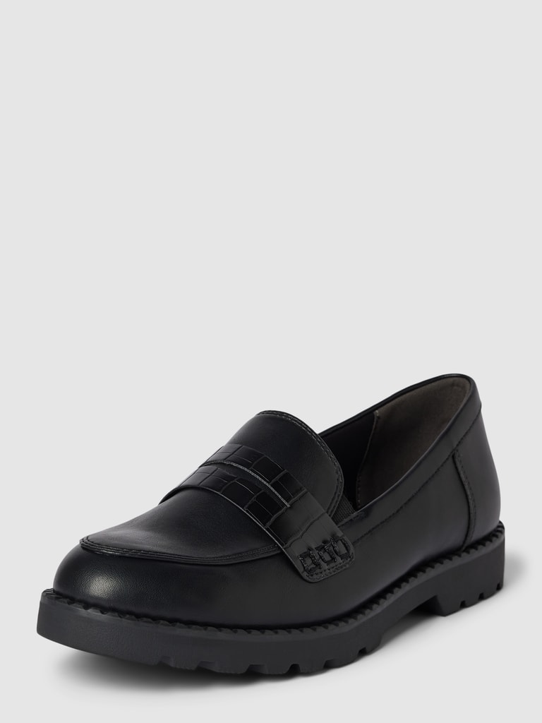 Tamaris Penny-Loafer mit Schaftbrücke (black) online kaufen