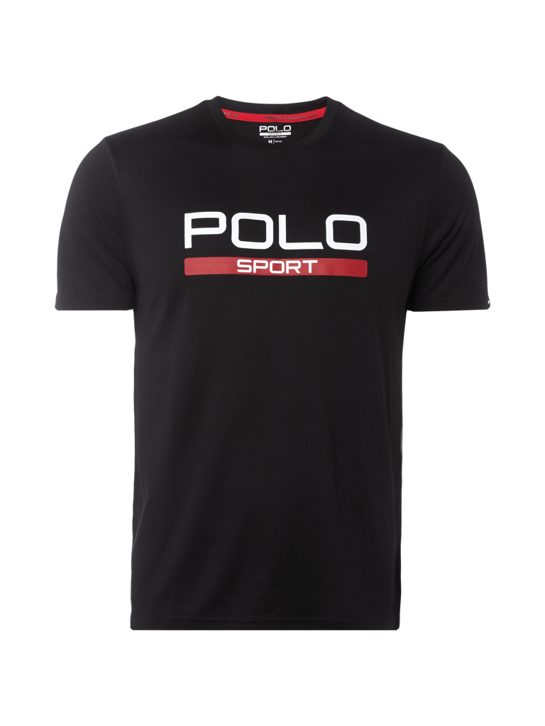 Black polo sport t shirt online