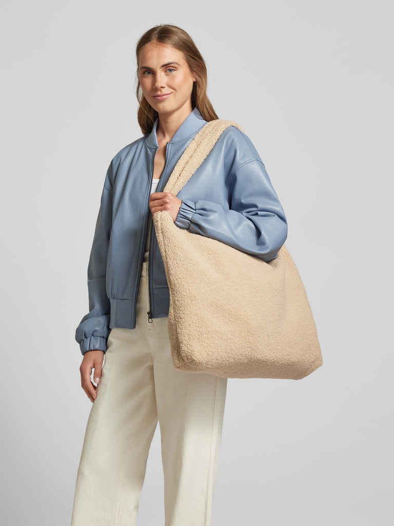 STUDIO NOOS Handtasche aus Teddyfell (ecru) online kaufen