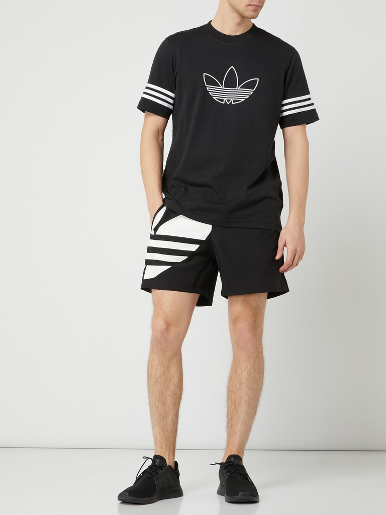 adidas Originals T Shirt mit Logo Print black online kaufen