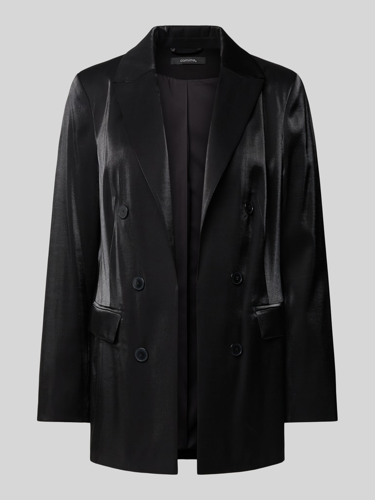 comma Blazer met klepzakken in zwart online kopen P&C