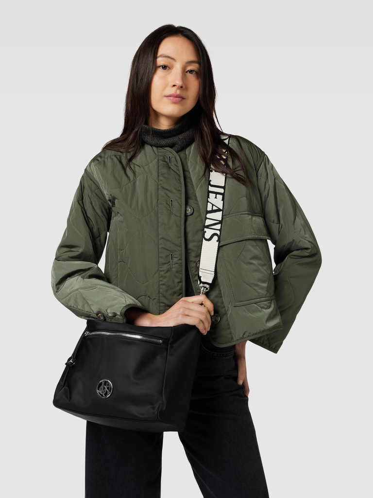 JOOP! Jeans Handtasche mit Label-Applikation und Schulterriemen