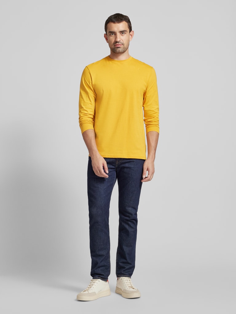 Ragman Round Neck Uni Bodyfit T-Shirt in kleur Grijs | Jan Rozing Mannenmode