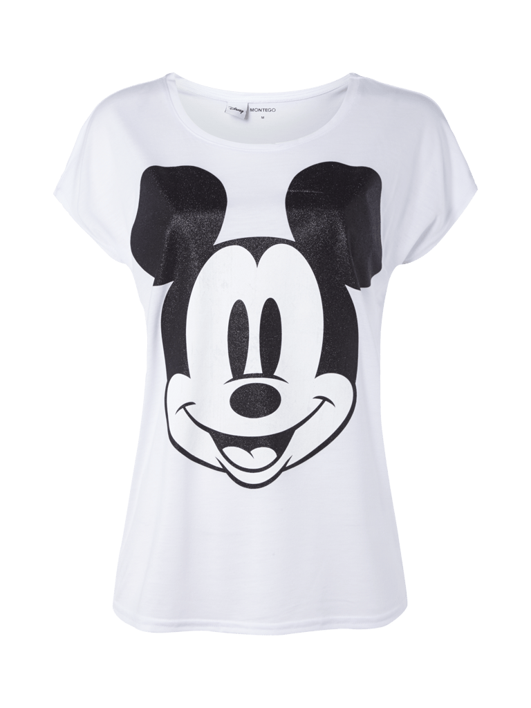 Montego Shirt mit Micky Maus-Print (weiß) online kaufen