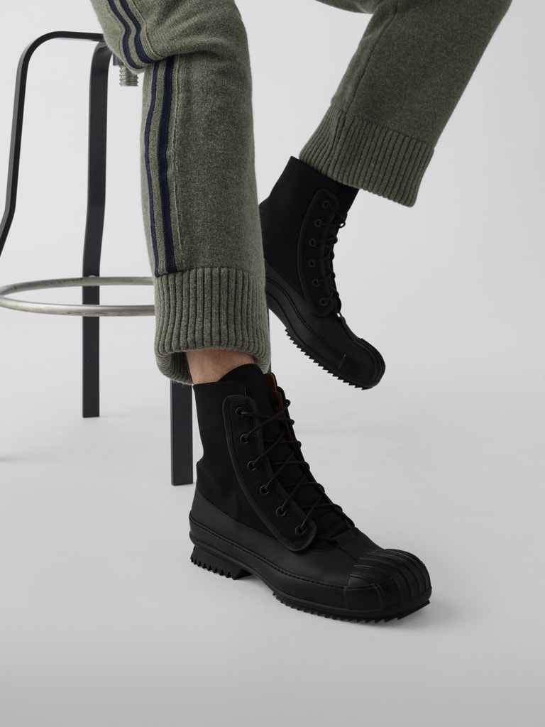 Maison Margiela Boots mit Label-Details (black) online kaufen