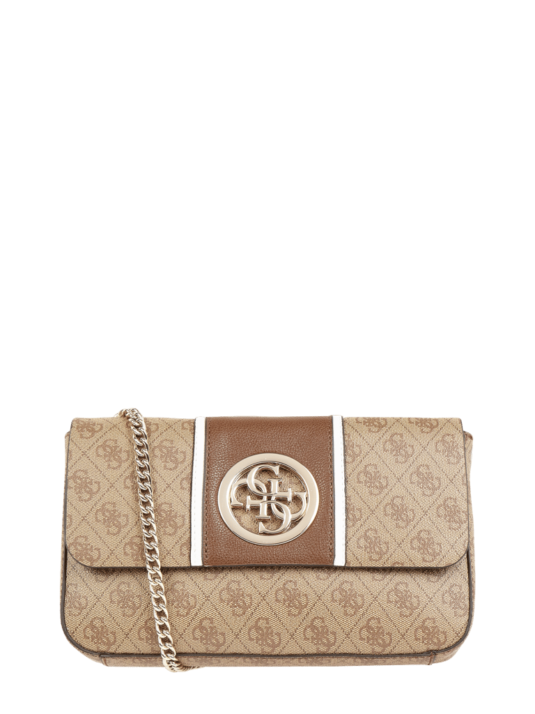 Guess Crossbody Bag in LederOptik (hellbraun) online kaufen