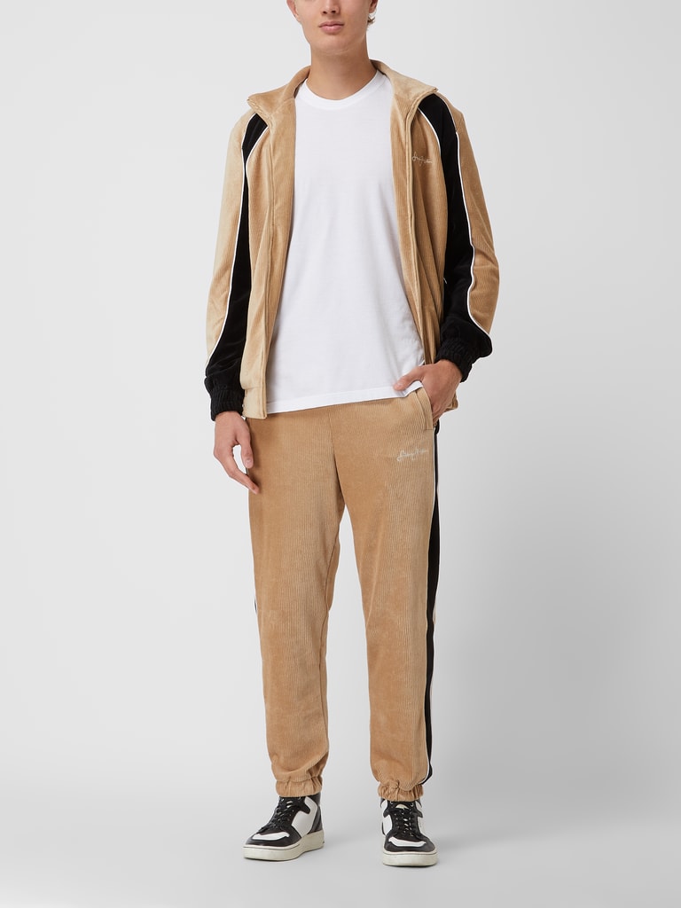 Herren Cord-Jogginghose - Bequeme Sport-Sweathose Für Drinnen & Draußen