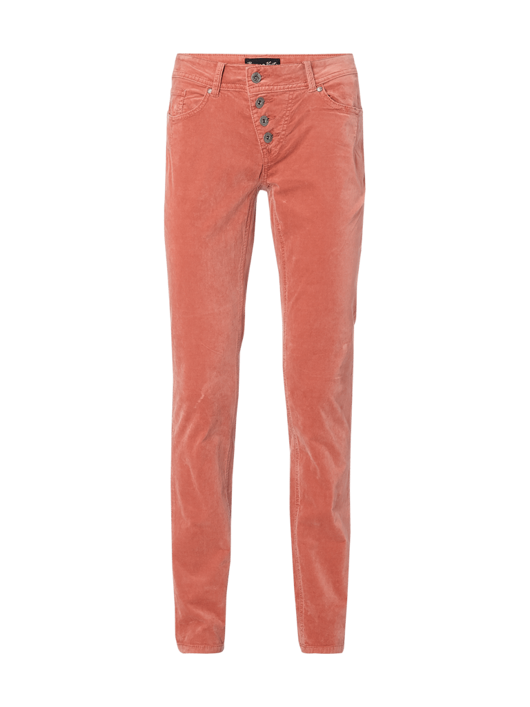 Buena Vista Slim Fit Samthose Mit Stretch Anteil Rostrot Online Kaufen