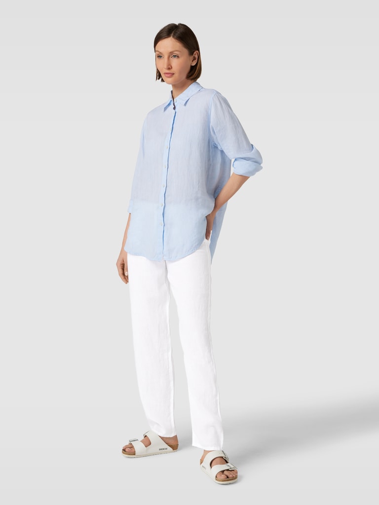 Emporio Armani Hose mit Label-Details (weiss) online kaufen