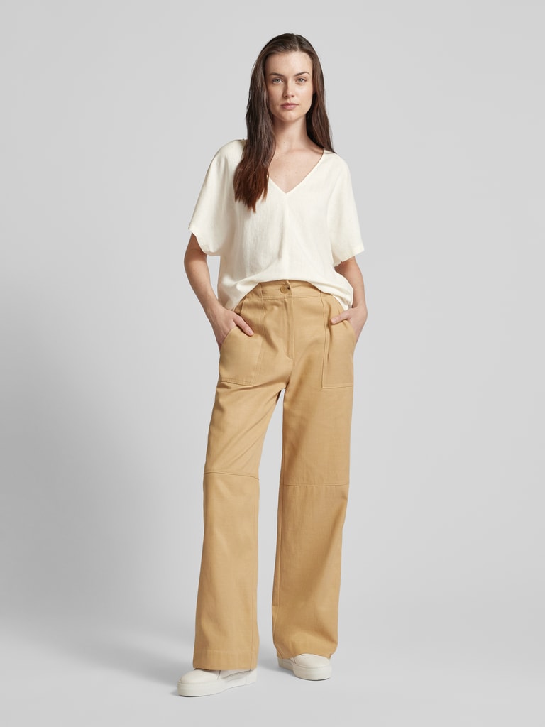 Yungblud Damen T-Shirt V-Ausschnitt - Weiches Baumwoll Top Für Alltag