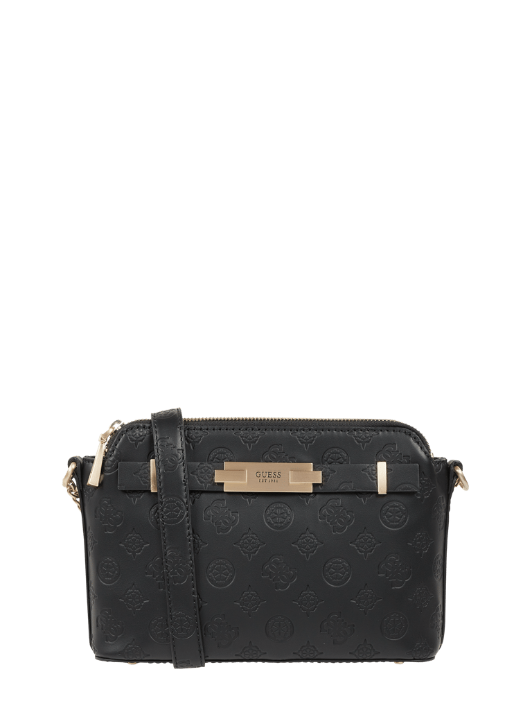 Guess Crossbody Bag mit LogoMuster Modell 'Bea' (black) online kaufen