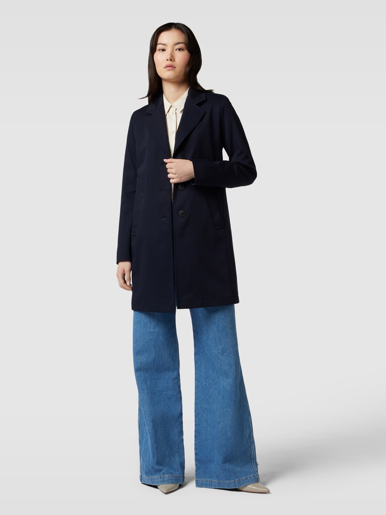 Fuchs Schmitt Mantel mit Reverskragen (marine) online kaufen 