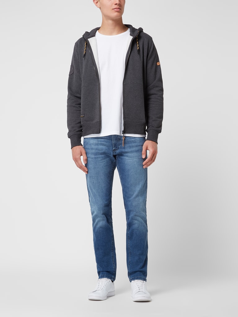 Camel Active Herren Sweatjacke Mit Kapuze - Moderne Outdoor-Casual Jacke