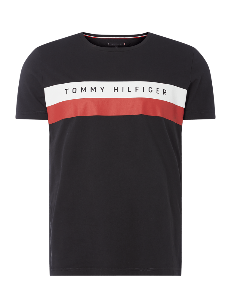 Tommy Hilfiger TShirt aus Organic Cotton (schwarz) online kaufen