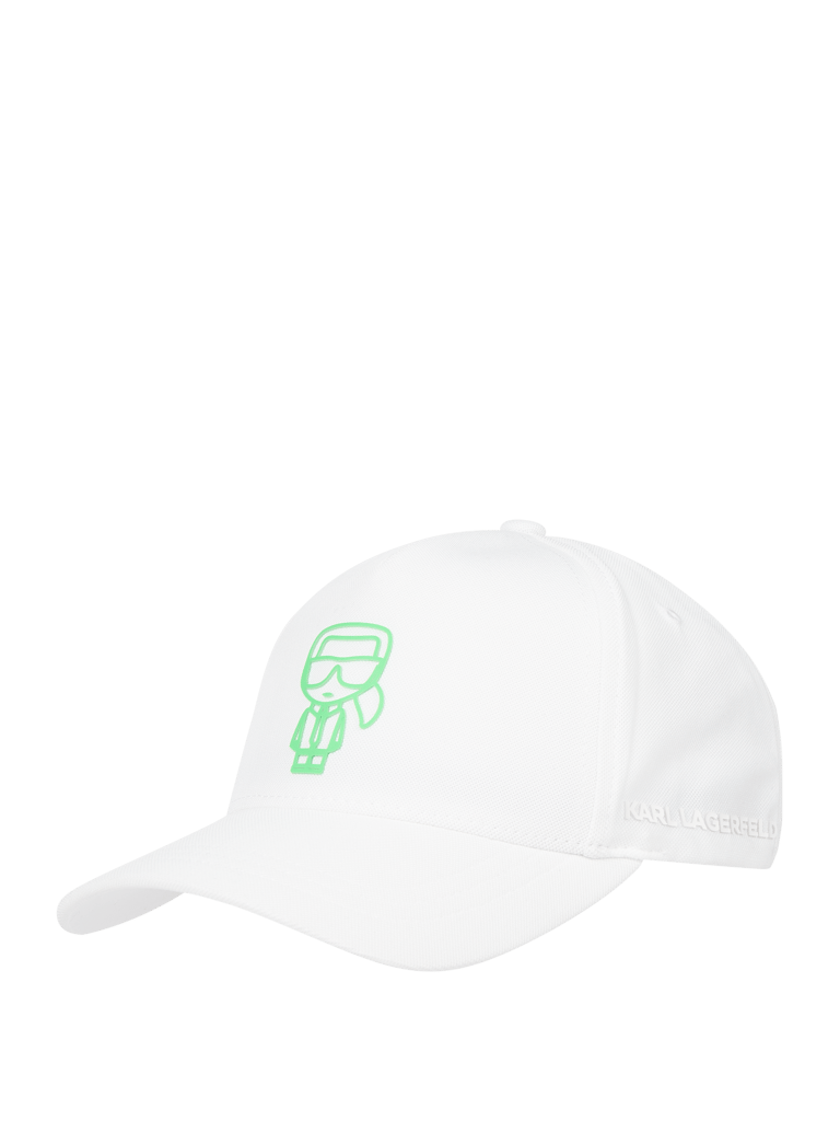 Karl Lagerfeld Basecap mit Gummizug (weiß) online kaufen