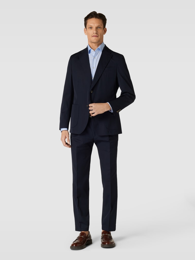 Windsor Chino mit Pattentasche Modell &amp;#39;Silvi&amp;#39; (marine) online kaufen