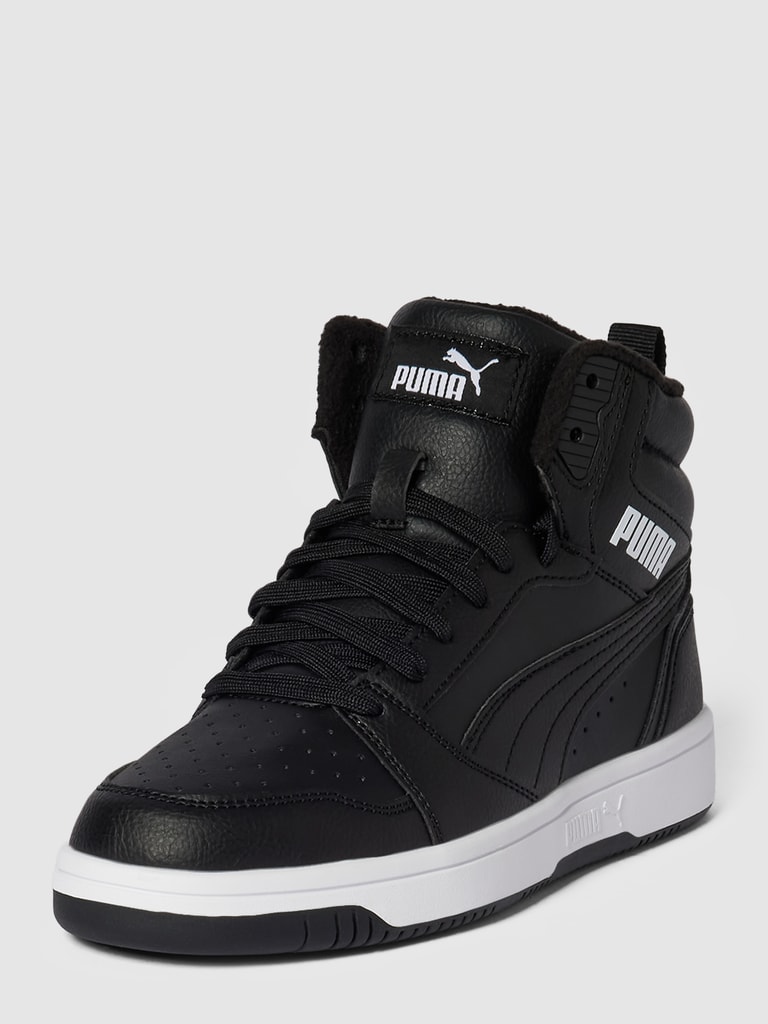 Puma High Top Sneaker mit Label-Details Modell 'Rebound V6 Mid' (black) online kaufen