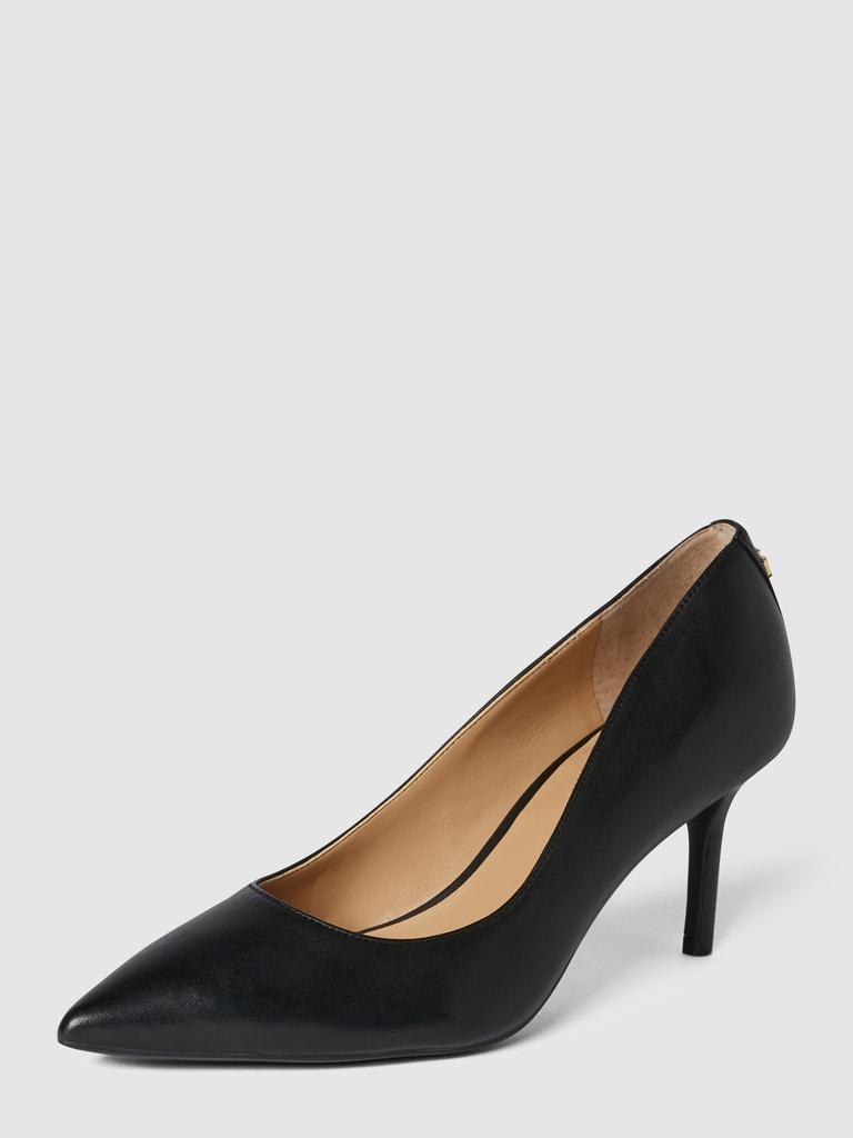 Lauren Ralph Lauren Pumps aus Leder black online kaufen