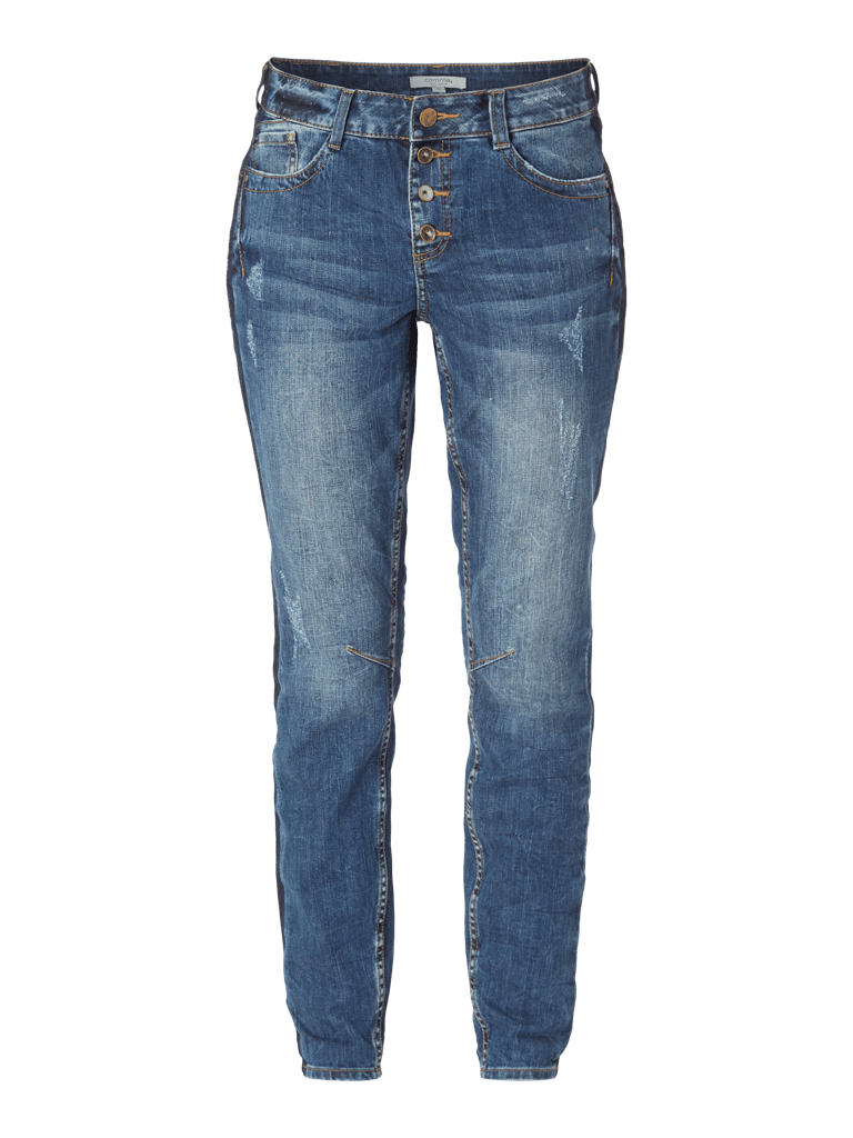 comma Casual Identity Boyfriend Jeans im Used Look (jeans) online kaufen
